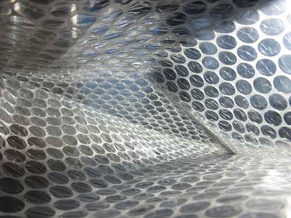 Bubble wrap nylon